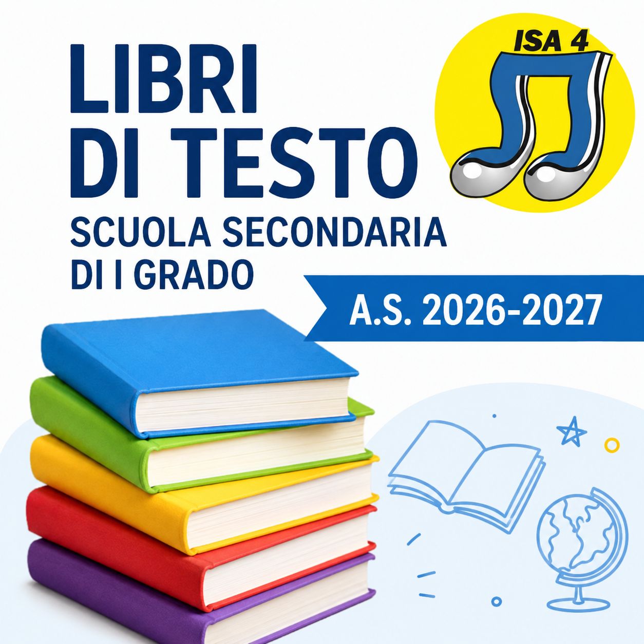 Libri di testo Secondaria I grado a.s. 2026-2027